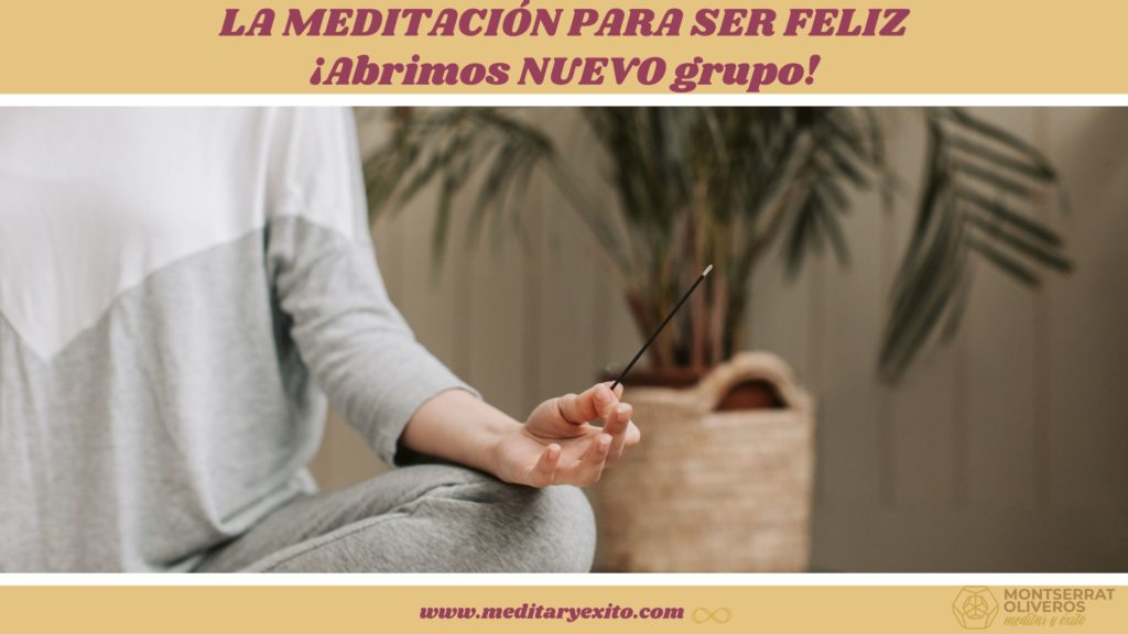 La meditación para ser feliz